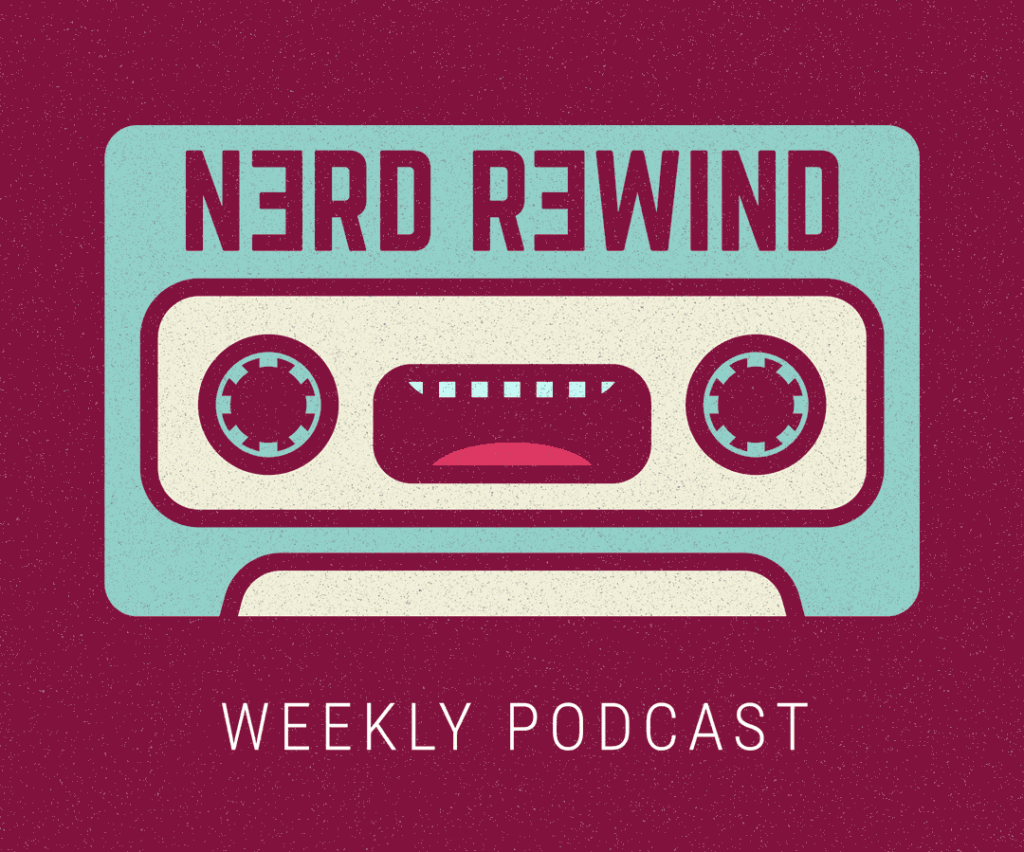Nerd Rewind Podcast Logo Design