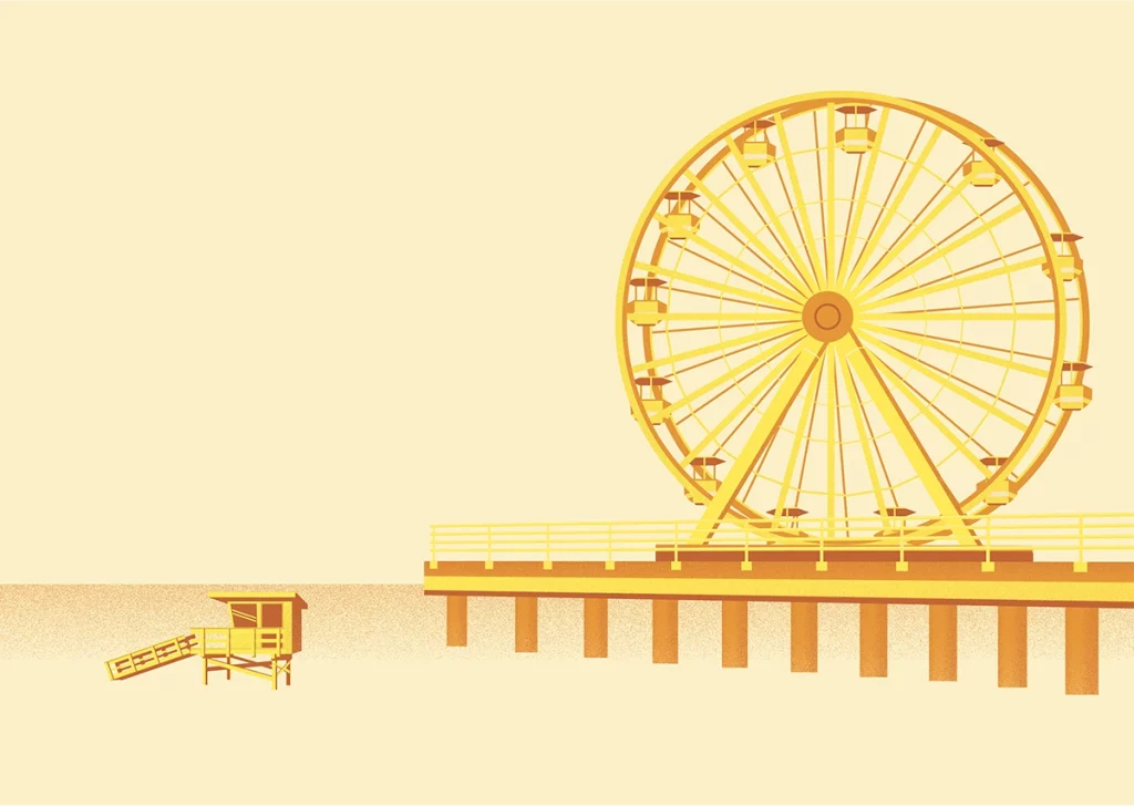 Illustration Santa Monica